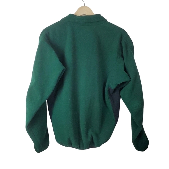 Marmot Women's Small Fleece Jacket Green Black - Picture 3 of 15